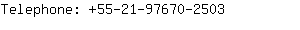 Telephone: 55-21-97670-....