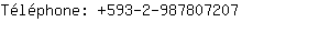 Tlphone: 593-2-98780....