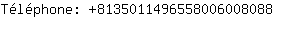 Tlphone: 813501149655800600....