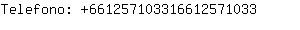 Telefono: 66125710331661257....