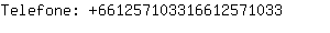 Telefone: 66125710331661257....