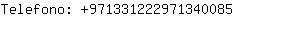 Telefono: 97133122297134....