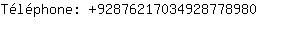 Tlphone: 9287621703492877....