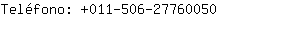 Telfono: 011-506-2776....