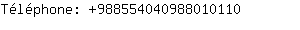 Tlphone: 98855404098801....