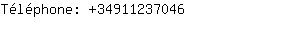 Téléphone: 3491123....
