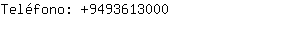 Teléfono: 949361....