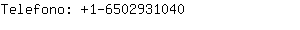 Telefono: 1-650293....