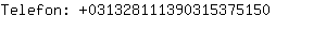 Telefon: 03132811139031537....