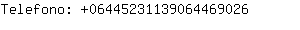 Telefono: 0644523113906446....