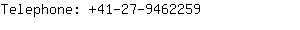 Telephone: 41-27-946....