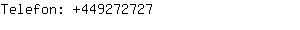 Telefon: 44927....
