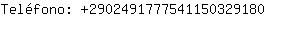 Telfono: 290249177754115032....