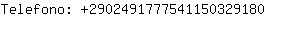 Telefono: 290249177754115032....