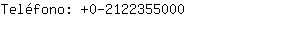 Teléfono: 0-212235....