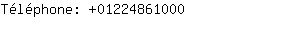 Téléphone: 0122486....