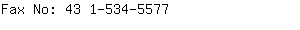 Fax No: 43 1-534-....