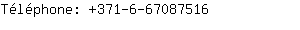 Tlphone: 371-6-6708....