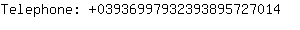 Telephone: 0393699793239389572....