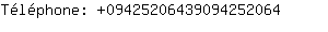Tlphone: 0942520643909425....