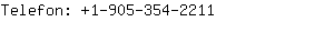 Telefon: 1-905-354-....