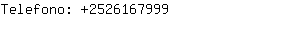 Telefono: 252616....
