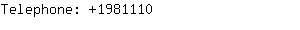 Telephone: 198....