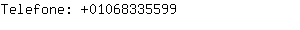 Telefone: 0106833....