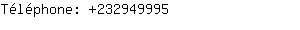 Téléphone: 23294....