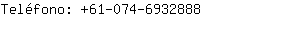 Teléfono: 61-074-693....