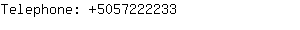 Telephone: 505722....