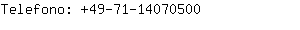 Telefono: 49-71-1407....