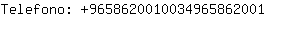 Telefono: 965862001003496586....