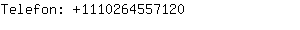 Telefon: 111026455....