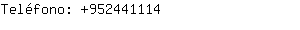 Telfono: 95244111495244....