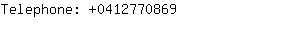 Telephone: 041277....