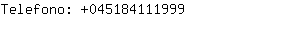 Telefono: 04518411....