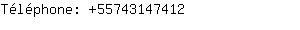 Tlphone: 5574314....