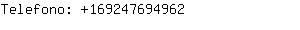 Telefono: 16924769....