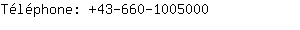 Tlphone: 43-660-100....