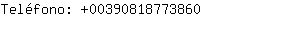 Telfono: 0039081877....