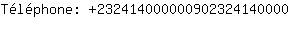 Tlphone: 23241400000090232414....