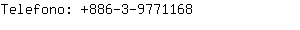 Telefono: 886-3-977....