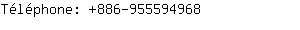 Tlphone: 886-95559....