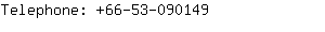 Telephone: 66-53-09....