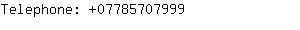 Telephone: 0778570....