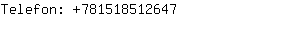 Telefon: 78151851....