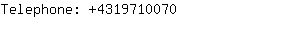 Telephone: 431971....