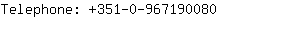 Telephone: 351-0-96719....