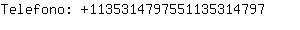 Telefono: 113531479755113531....